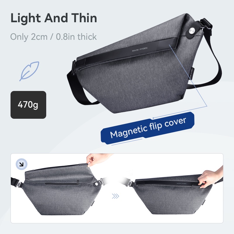 Vỏ Bao Ngực Từ Tính Trọng Lượng Nhẹ Mark Ryden (7.9 '')