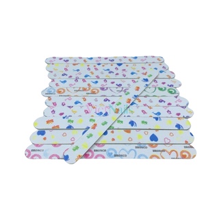 Dũa móng tay mỏng độ nhám 120/120 dũa được móng tự nhiên móng gel
