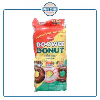 Bánh Donut Doowee Hỗn Hợp 3 Vị (Socola, Dâu, Socola Mứt Cam)