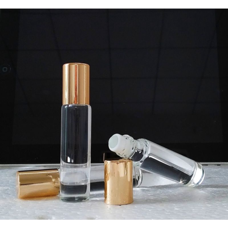 6 lọ thủy tinh 8ml dạng lăn dùng để chiết đựng tinh dầu dubai nước hoa son môi dạng lỏng và các loại mỹ phẩm