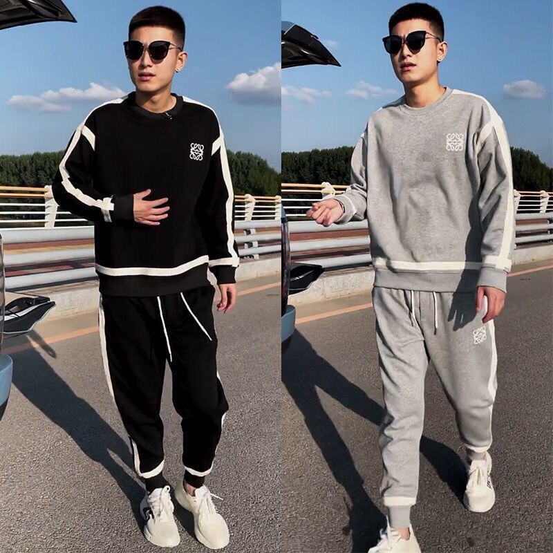 Bộ quần áo nỉ nam thu đông cổ tròn vải đẹp mịn không xù lông - 𝐀𝐫𝐮 𝐒𝐡𝐨𝐩