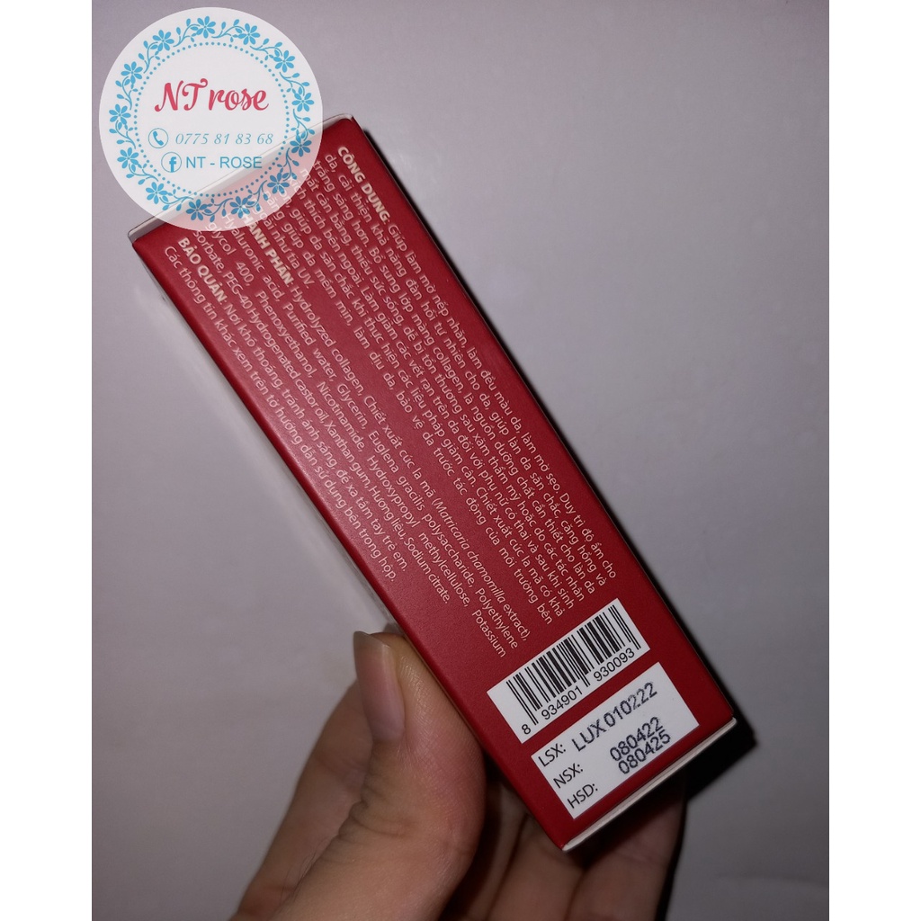 Tinh Chất Collagen-S Luxury Trẻ Hóa, Phục Hồi Da Và Dưỡng Môi Sau Phun Xăm - Vieskin Collagen