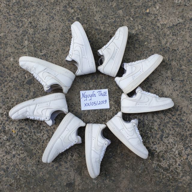Giày Thể Thao - Thời Trang - Air Force One Allwhite