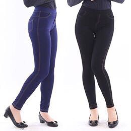 QUẦN LEGGING BIGSIZE 80KG FREESHIP Quần giả jean bigsize