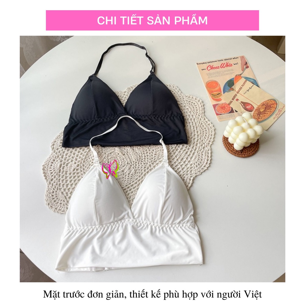 Áo bra su đúc hở sâu phần lưng, dây mặc 4 kiểu cao cấp, thiết kế đơn giản, trẻ trung, dễ phối đồ (MS 04035) Anna Shop
