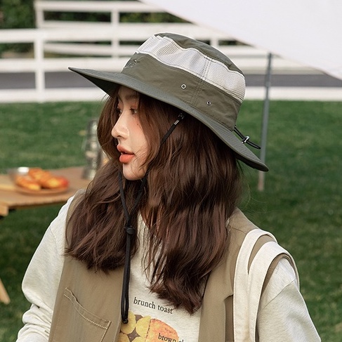 Nón Tai Bèo Che Nắng Vành Rộng Có Thể Gấp Gọn Cho Nữ