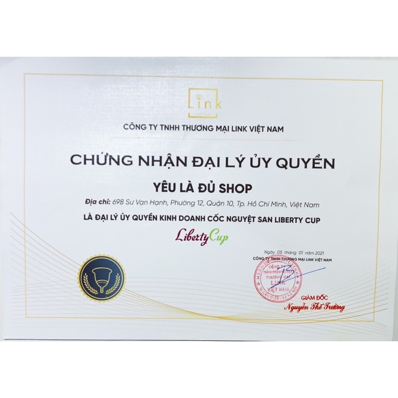 Combo LIBERTY CUP: Cốc nguyệt san và cốc tiệt trùng chính hãng từ Pháp