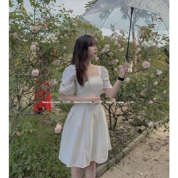 ] 🌷 VÁY TRẮNG LƯNG THẮT NƠ * ROSIE * 🌷 ĐẦM TRẮNG ROSIE | BigBuy360 - bigbuy360.vn