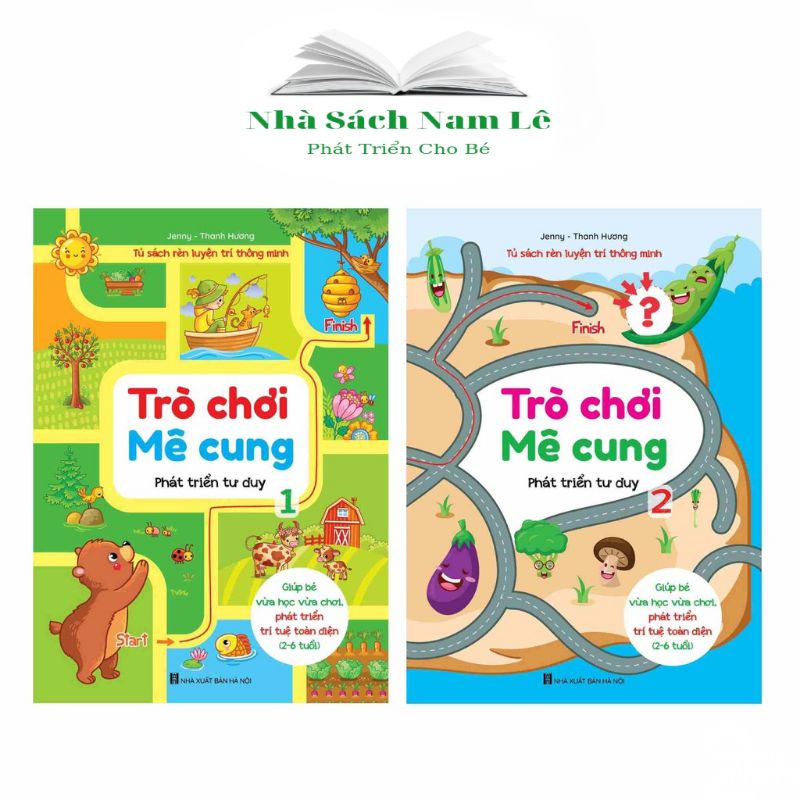 Sách - Rèn Luyện Trí Thông Minh - Trò Chơi Mê Cung