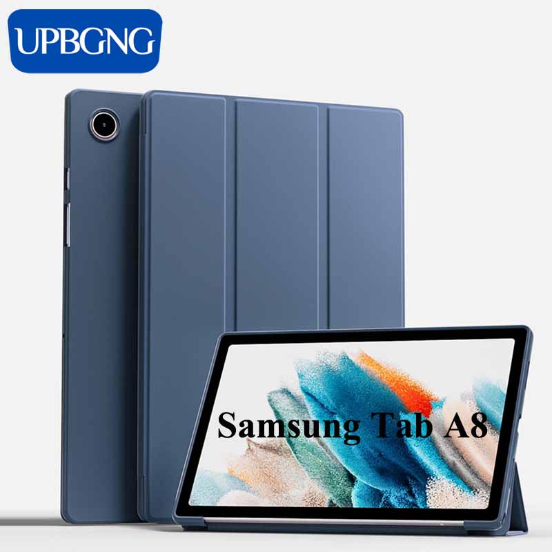 Ốp Silicon UPBGNG Cho Samsung Galaxy Tab A8 10.5 2021 Vỏ Thông Minh Cho Samsung Tab A8 SM-X200 SM-X2
