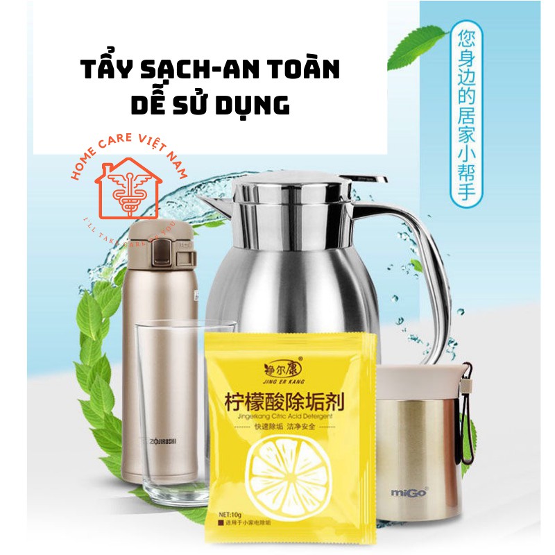 Bột tẩy cặn đa năng hương chanh đánh bay mọi cặn bẩn