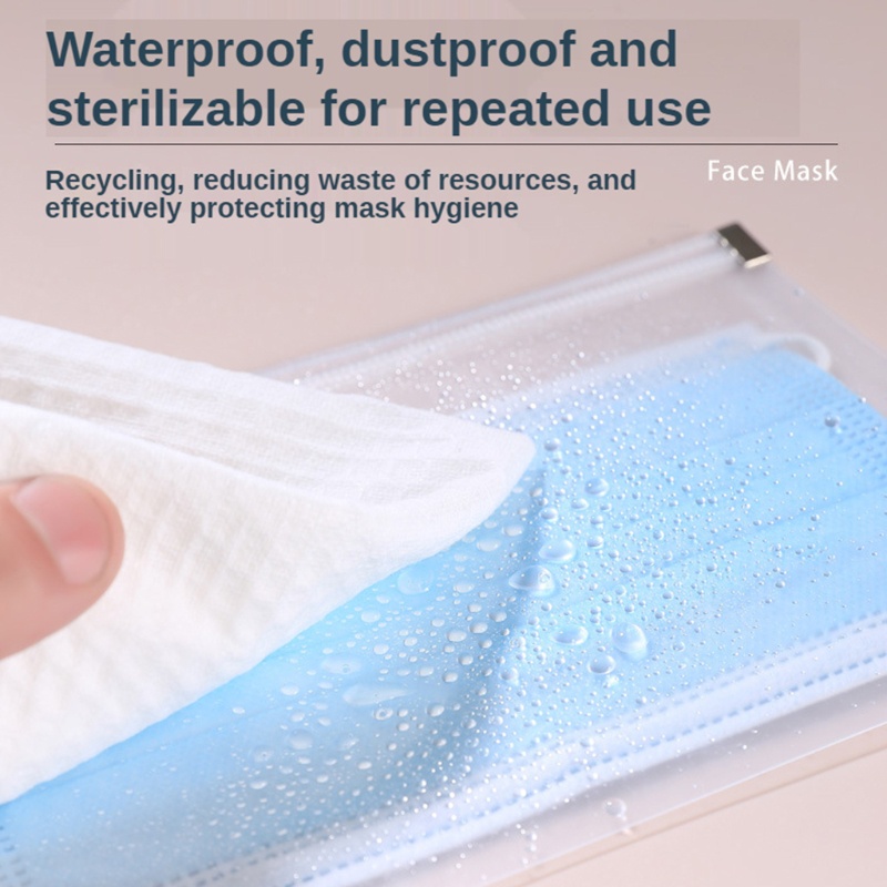 Túi Đựng Khẩu Trang Chống Bụi Sử Dụng Một Lần Tiện Lợi
