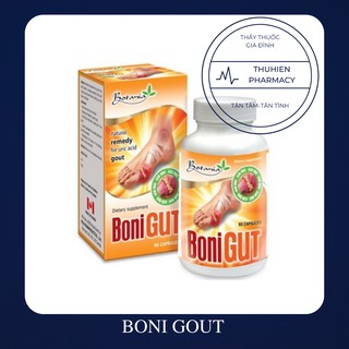 BONIGUT nhập khẩu chính hãng - Boni Gut Ngăn ngừa biến chứng bệnh Gout (Hộp 60 viên)