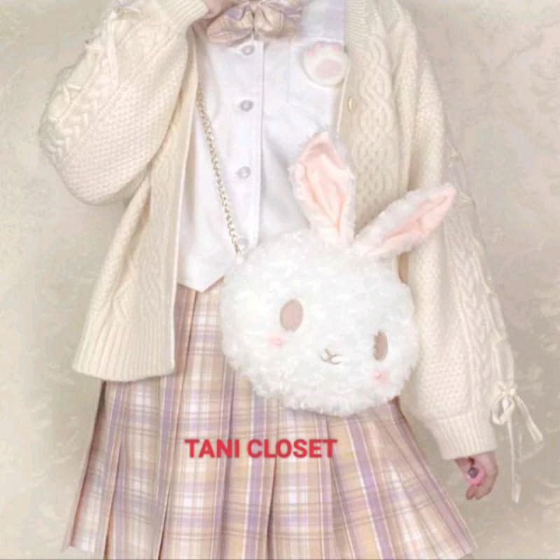 Túi Đeo Chéo Gấu Thỏ Lolita Đáng Yêu