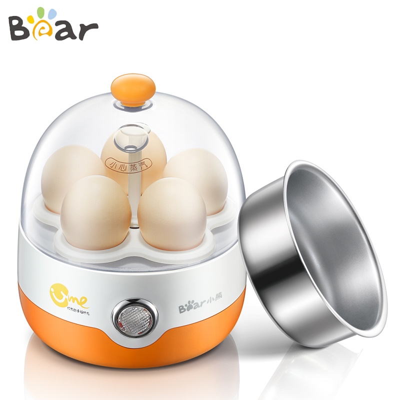 Nồi hấp trứng BEAR ZDQ-2201 một lớp hoạt động điện nhanh chóng 5 ngăn sử dụng tại nhà