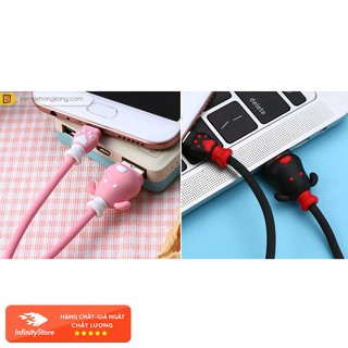 Cáp sạc Lightning, Micro Pet Cute 2.4A Remax RC-106