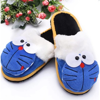 Combo 2 dép đi trong nhà Doremon