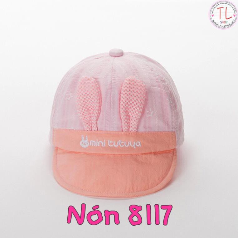 Nón cho bé - Nón tai thỏ xinh xắn