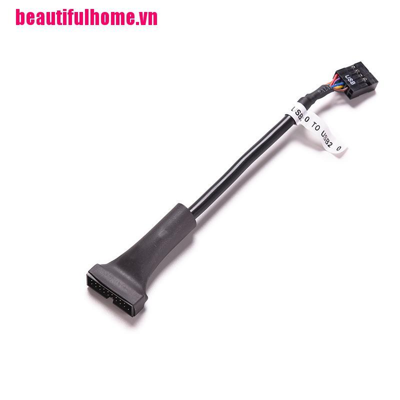 Đầu Chuyển Đổi Usb 2.0 9pin Female Sang 20pin Usb 3.0