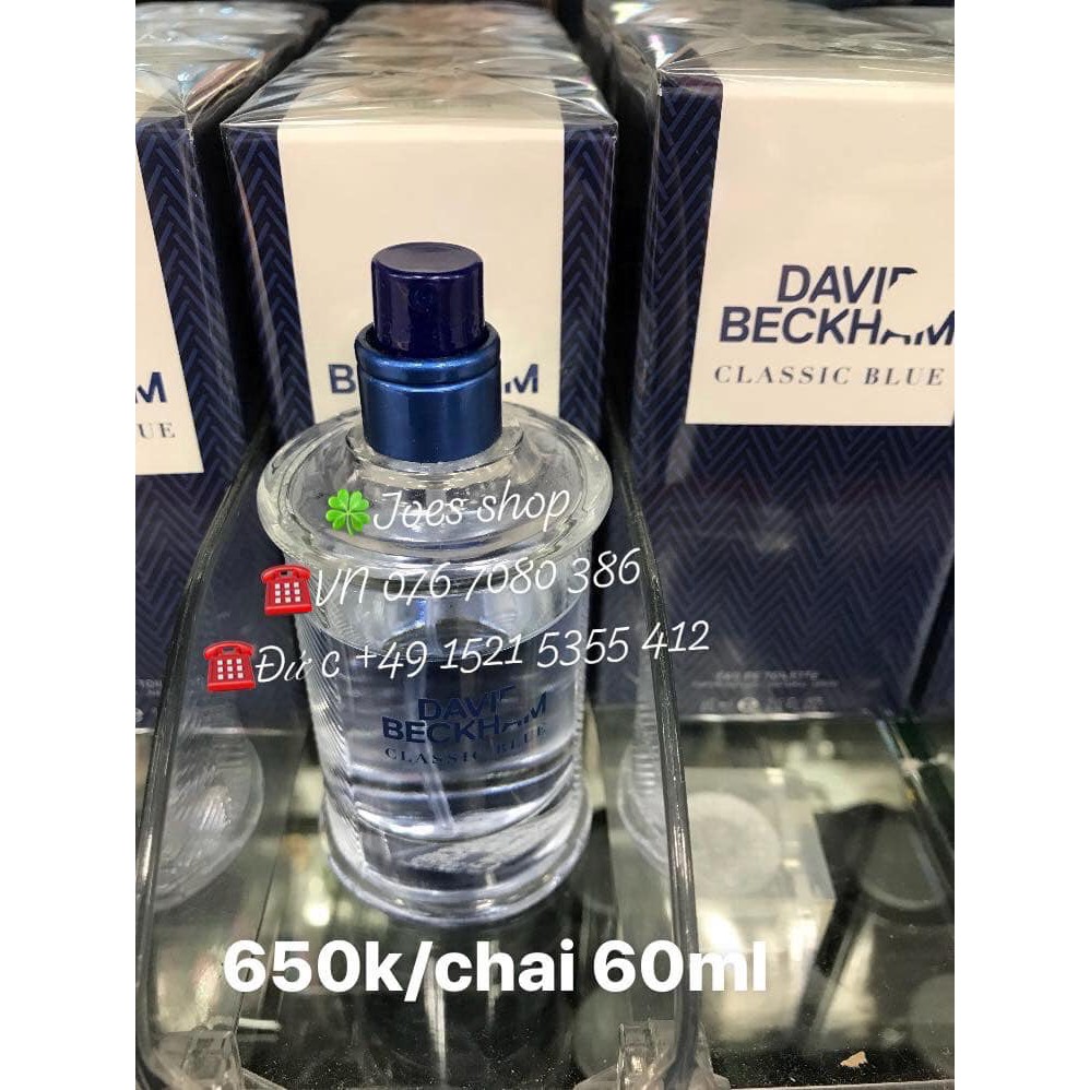 Nước hoa nam David Beckham Classic blue