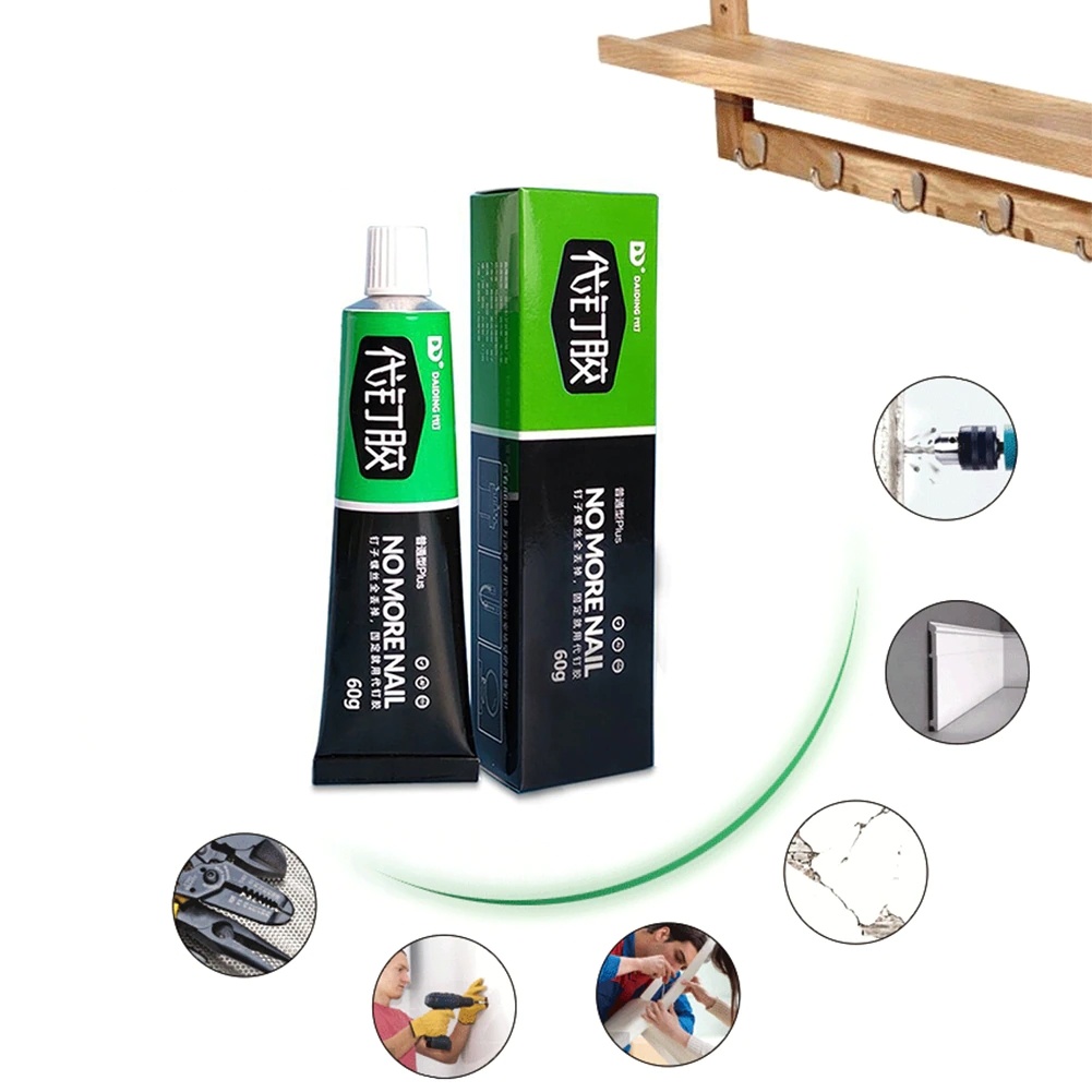 Keo xây dựng dán tường đa năng chống thấm nước No More Nail dán gỗ, gạch đá, thủy tinh, nhựa không mùi
