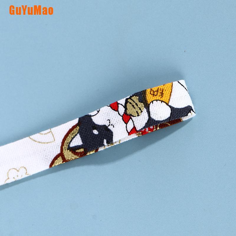 Móc Khóa Hình Mèo May Mắn Bằng Gốm Sứ