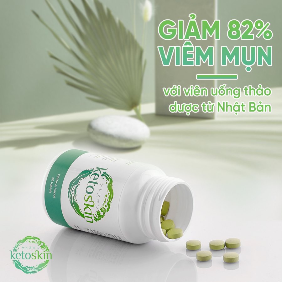 Viên Uống ThảiĐộc Ketoskin 60 viên