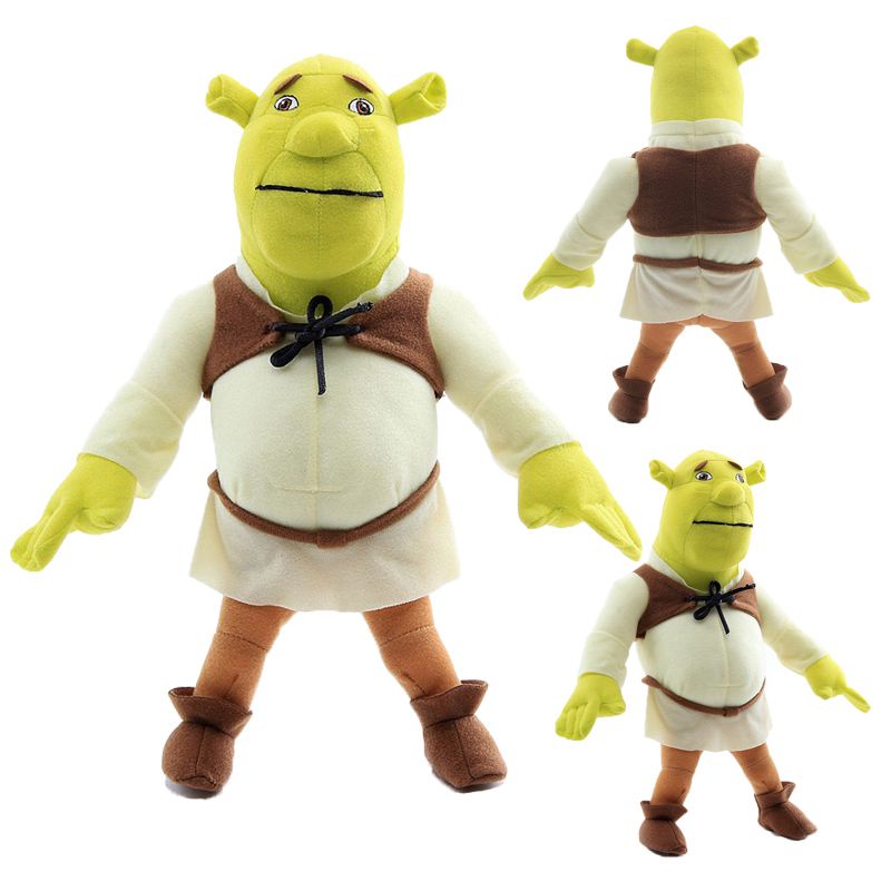 Đồ chơi nhồi bông Hình Shrek Ogre 40cm Mềm Mại Đáng Yêu