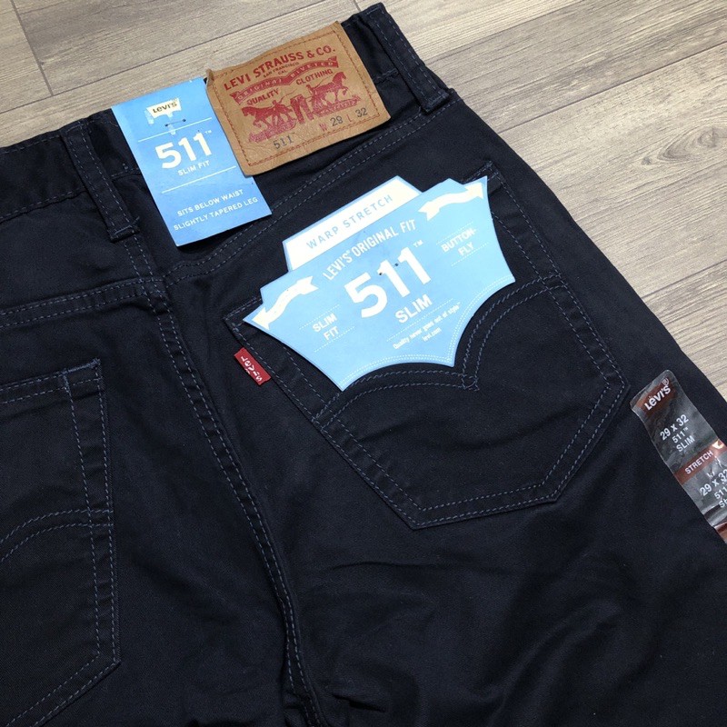 Quần jeans nam 511 slimfit co giãn