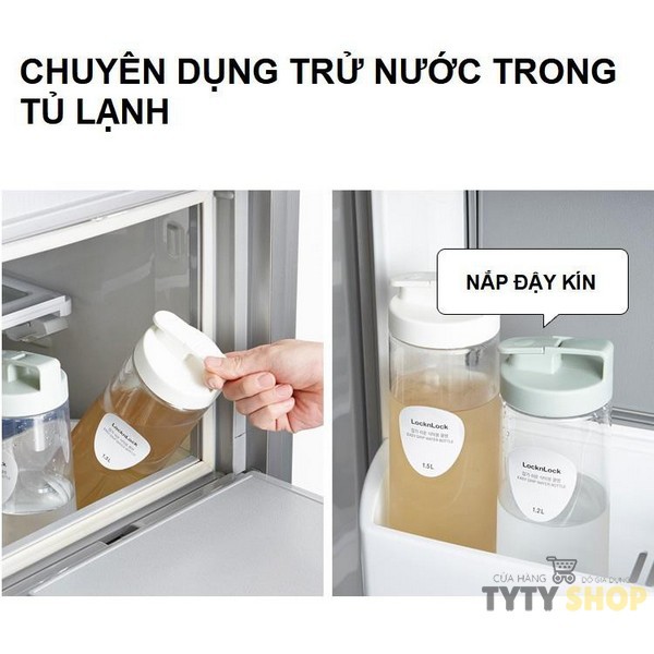 Bình đựng nước Lock&Lock Easy Grip dung tích 1.2L HAP813 dung tích 1.5L HAP814