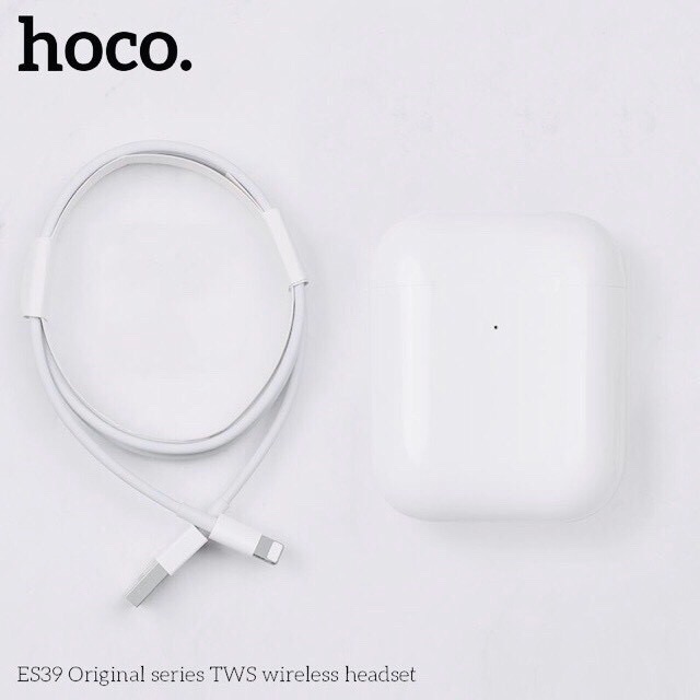 Tai nghe bluetooth hoco ES39 có đổi tên định vị hỗ trợ sạc không dây Chính Hãng