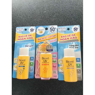 Kem chống nắng Biore UV Perfect protect milk spf 50