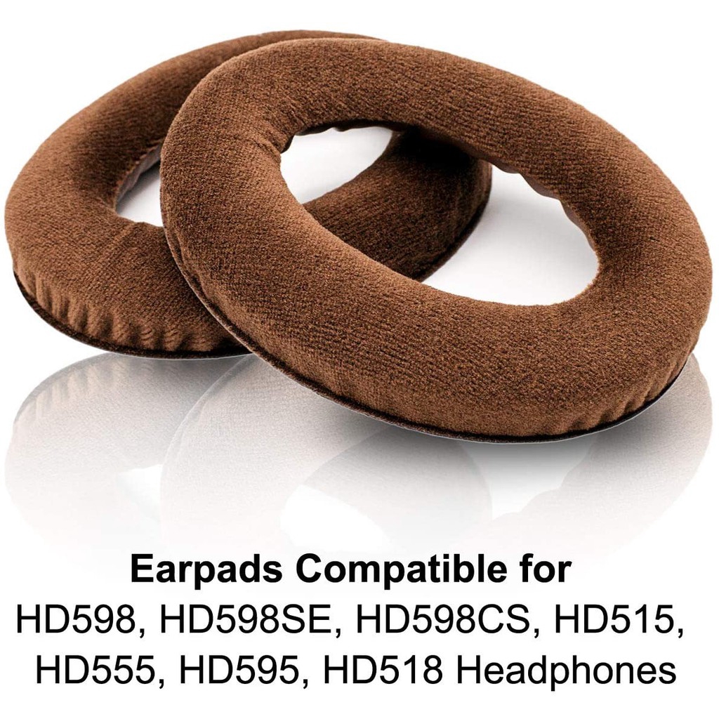 Đệm bọc đầu tai nghe và miếng đệm thay thế cho Sennheiser HD515 HD555 HD595 HD598 HD558