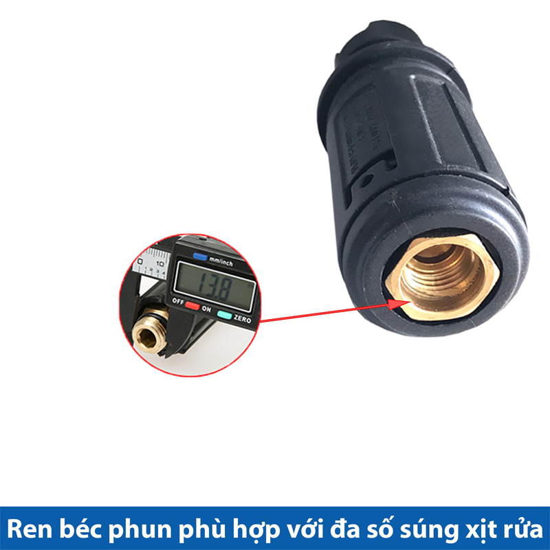 Béc xịt rửa xe mỏ vịt – đầu chỉnh tia nước của súng xịt rửa xe mini gia đình – béc súng xịt rửa của máy rửa xe  C0004-31