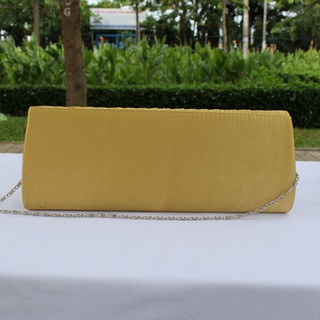 Ví Clutch S Dự Tiệc - Màu Vàng [+ 3 Tất]