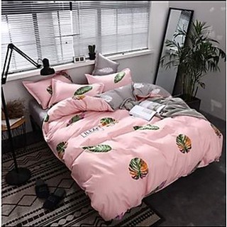 Bộ vỏ chăn ga gối cotton poly by94