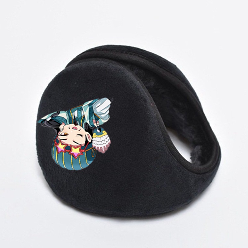 Bịt Tai Mùa Đông Giữ Ấm In Hình KHỔNG MINH THÍCH ĐI QUẨY xinh xắn anime chibi thời trang