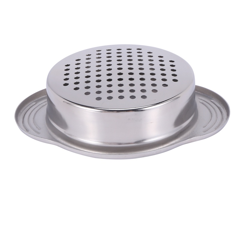 Dụng Cụ Rây Lọc Thức Ăn Bằng Thép Không Gỉ Có Nắp Nhấn Loại Bỏ Dầu Không Mess An Toàn