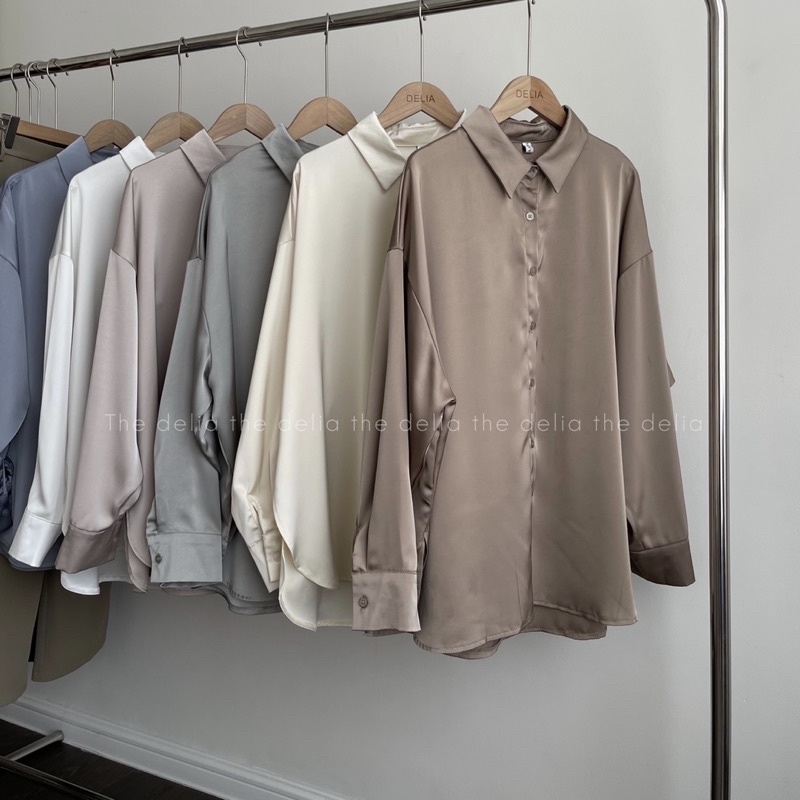 SƠ MI LỤA BÒNG KÈM DÂY 282