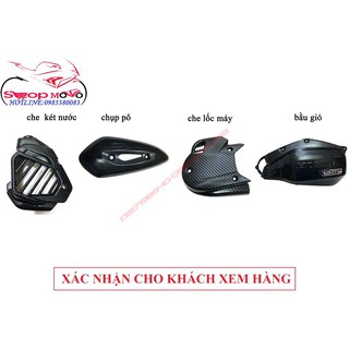 Đồ trang trí ốp các bon 5 món sh mode 2015-2019