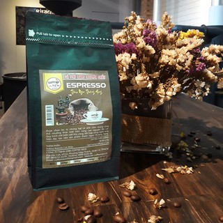 Gói 500g cà phê hạt rang xay Cafe Espresso
