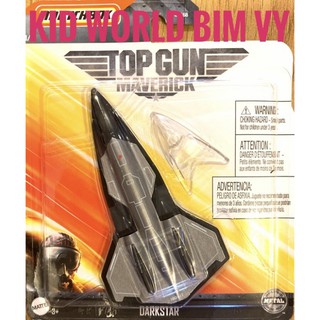 Freeship Máy bay mô hình Matchbox Top Gun Maverick Series Darkstar GPP07.