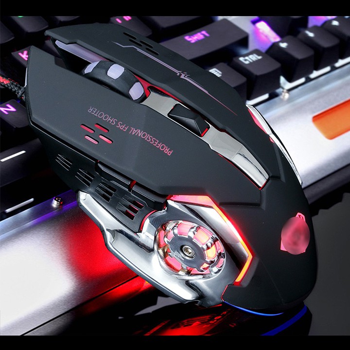 Chuột Game thủ DeTeK Divipard GearLord G502 Q5 có đèn LEDchuột máy tính