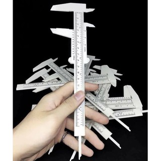 Thước Vẽ Mày Bằng Nhựa, Thước Kẹp Mỏ Vịt