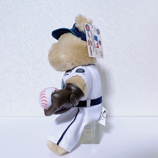 [STARBUCKS US] - GẤU BÔNG MLB BASEBALL MARINERS (SEATTLE) TEAM BEARISTA BEAR 2003
