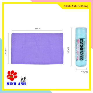 Khăn Tắm Siêu Thấm Nước Chó Mèo