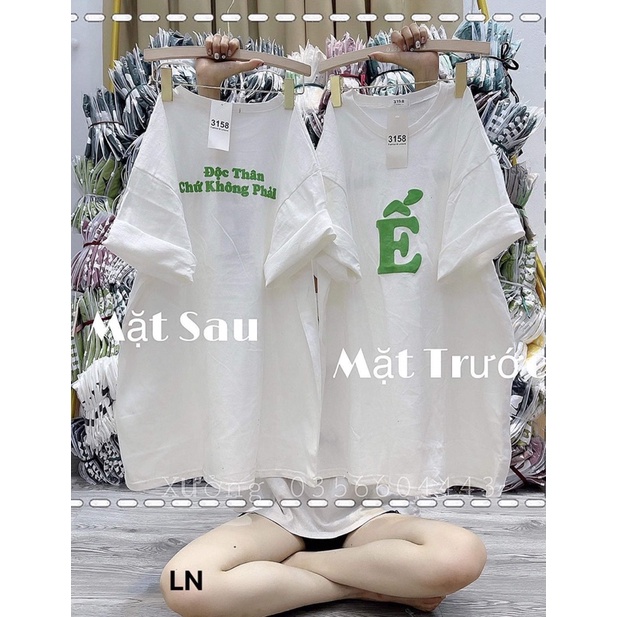 Áo phông Ế in hai mặt LN12