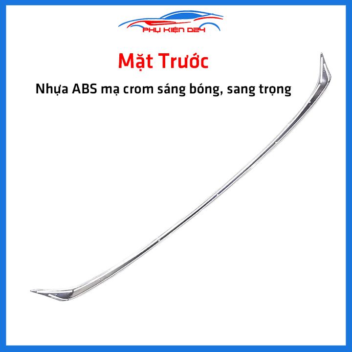 Ốp cản trước Camry 2019-2020 mạ crom trang trí chống trầy bảo vệ xe