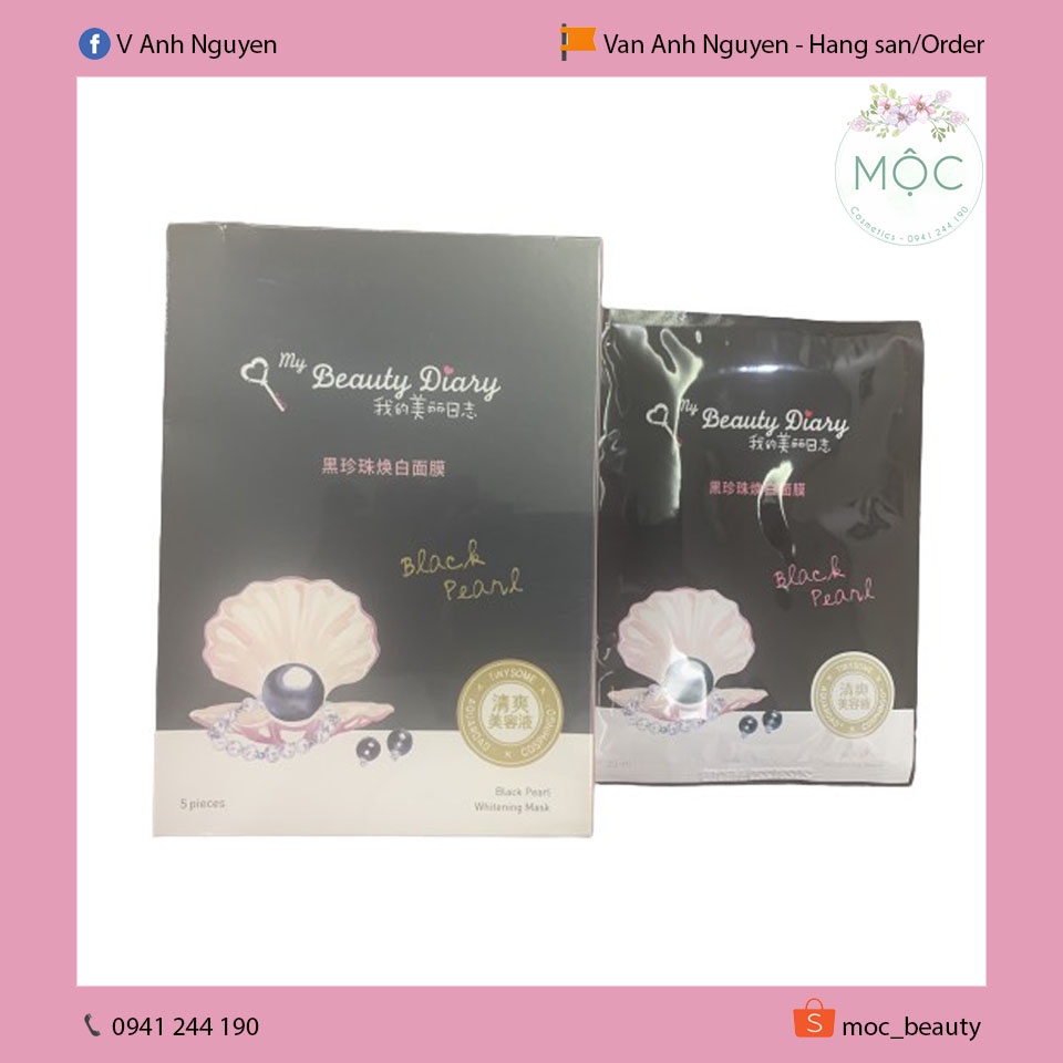 [Order] Mặt nạ My Beauty Diary bản Trung