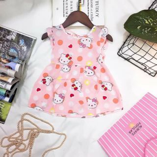 Váy lanh lụa cực mềm ,mát cho bé gái